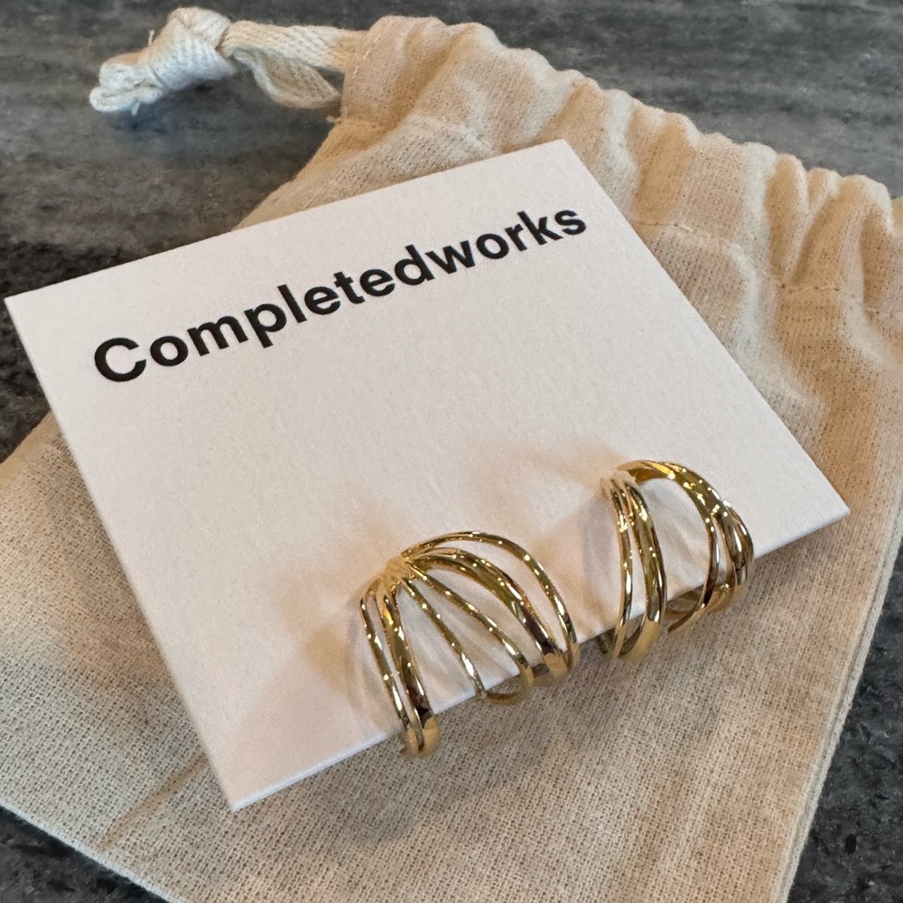 Gold Vermeil Hoops